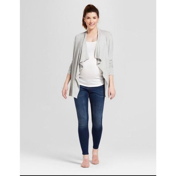 Ingrid & Isabel Maternity Skinny Jeans With Full Bellyband Size 18 New - Picture 1 of 5